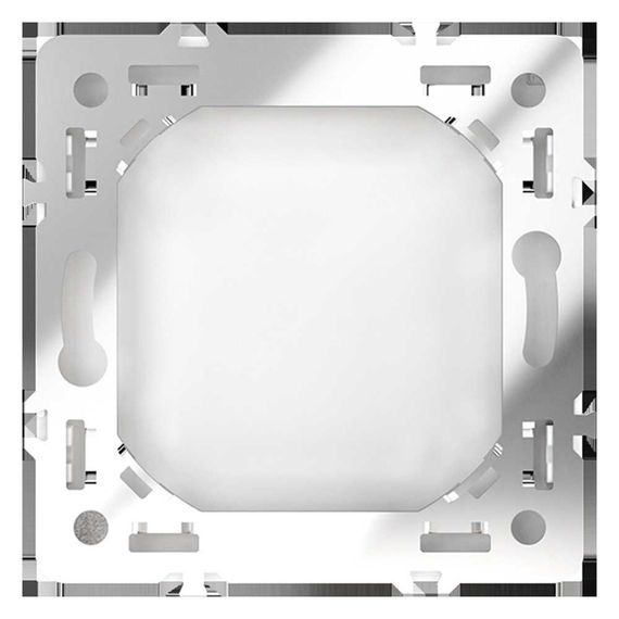 Заглушка Voltum S70 с суппортом, (белый глянцевый) VLS080101