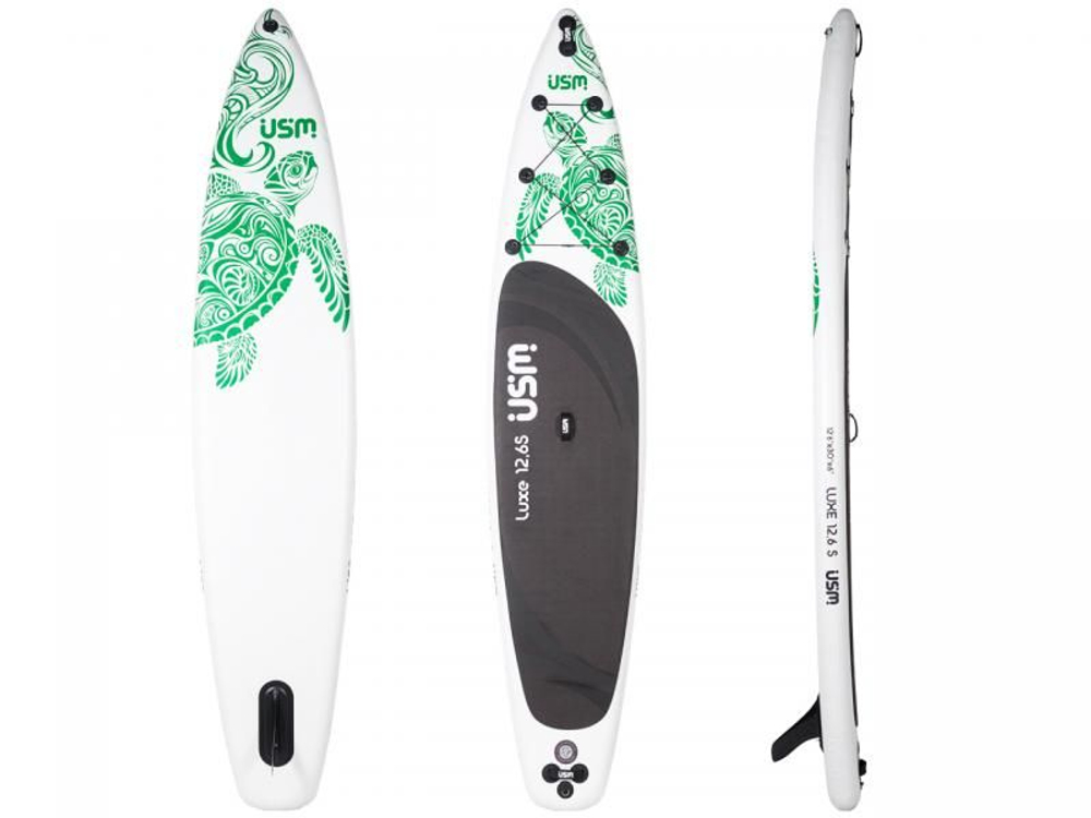 Доска SUP надувная LUXE USM 12,6 Sport Turtle