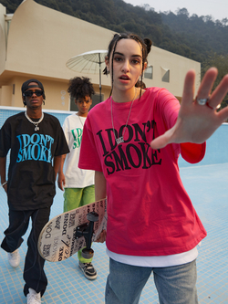 Футболка DONSMOKE "Basic Logo" Oversized Tee