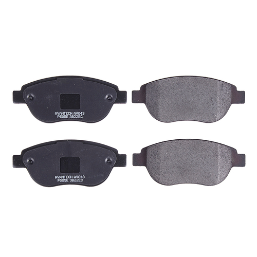 Колодки тормозные дисковые Avantech передние (противоскрипная пластина в компл.) AV043