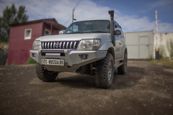 Бампер передний Toyota Land Cruiser Prado 90/95 REVO под балку и ПТФ