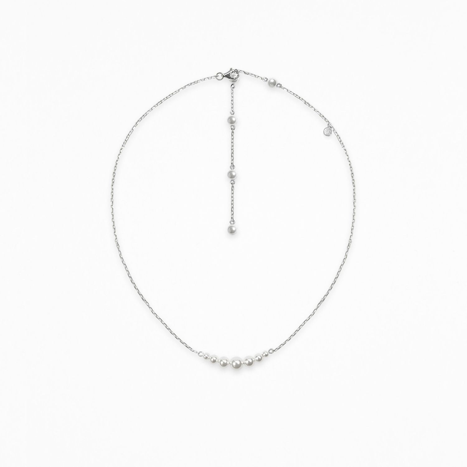 Колье MOMPEA NECKLACE SILVER