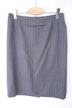 Юбка классическая в полоску 46 размер