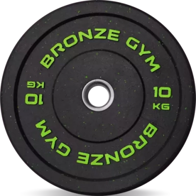 Диск бамперный  BRONZE GYM 10КГ Д50
