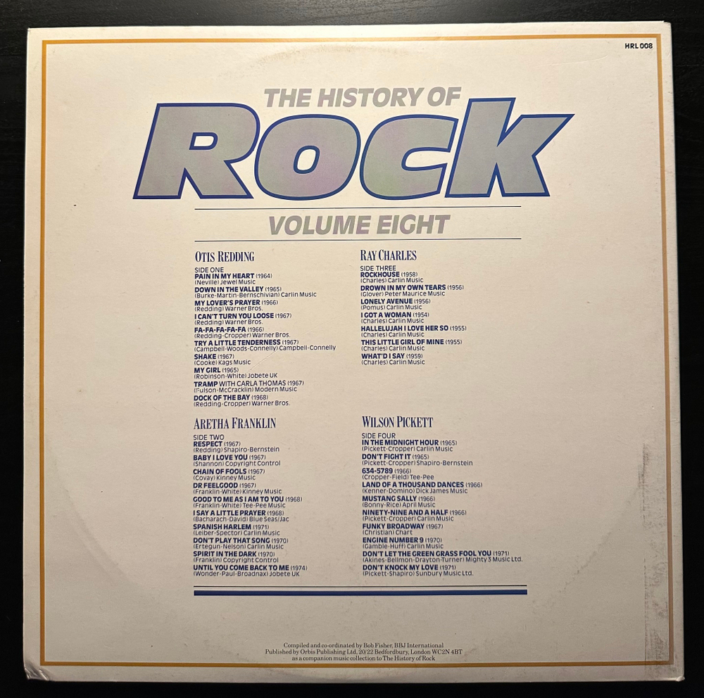 The History Of Rock 8 (Англия 1982г.) 2LP