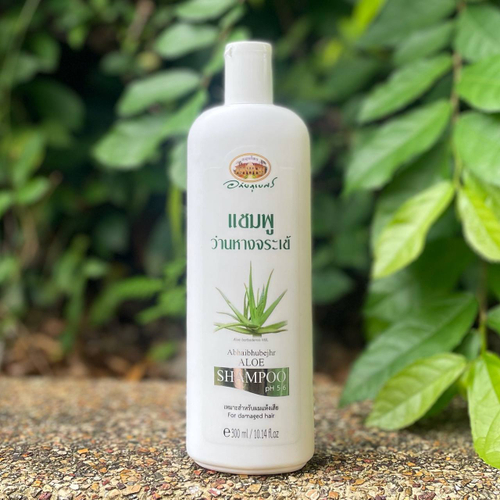 Шампунь для сухих волос на основе экстракта Алое Shampoo Aloe Abhaibhubejhr