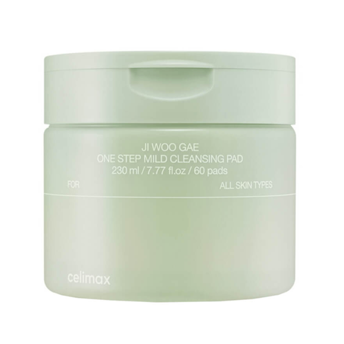 Очищающие пэды для снятия макияжа Celimax Ji Woo Gae One Step Mild Cleansing Pad, 60 шт