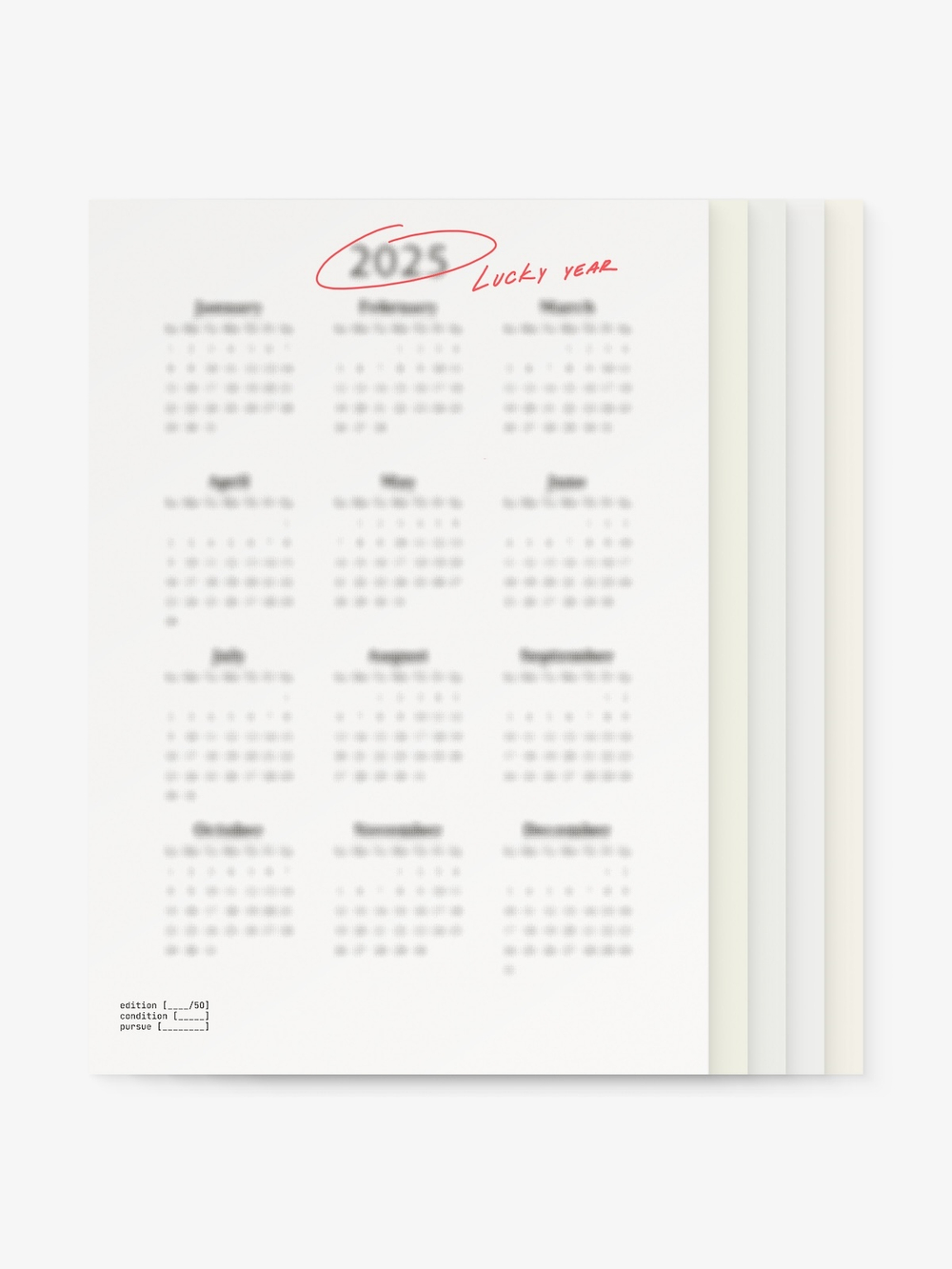 СЕТ ПЛАКАТОВ "LUCKY YEAR PACK"