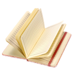 Записная книжка "Перламутр" А6 на резинке, кожзам, тиснение "чешуя", цветная резинка, 4 цвета микс,