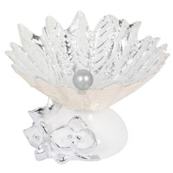 Фруктовница-конфетница Орхидея Лайм Серебро