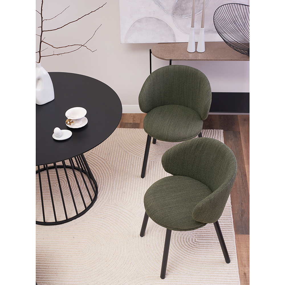 Стул Bergenson Bjorn Comfy, рогожка, шпинат