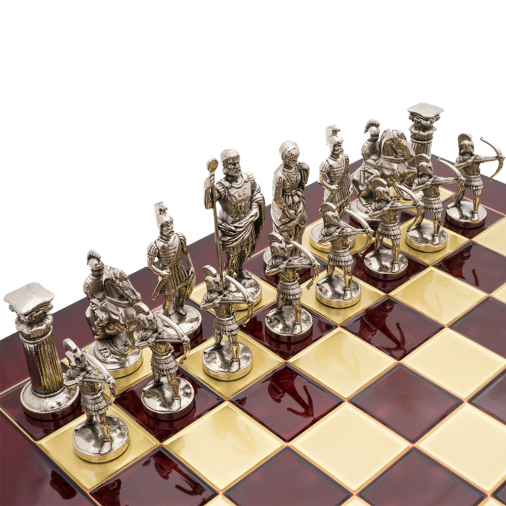 Manopoulos Шахматы подарочные Античные войны