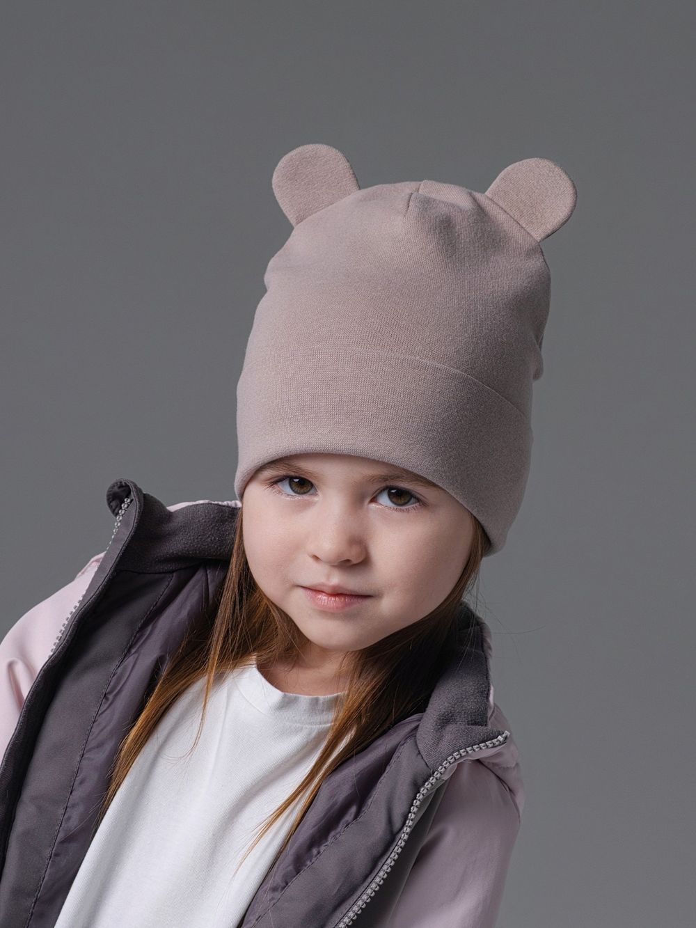 Шапка трикотажная (Какао) ТЕДДИ