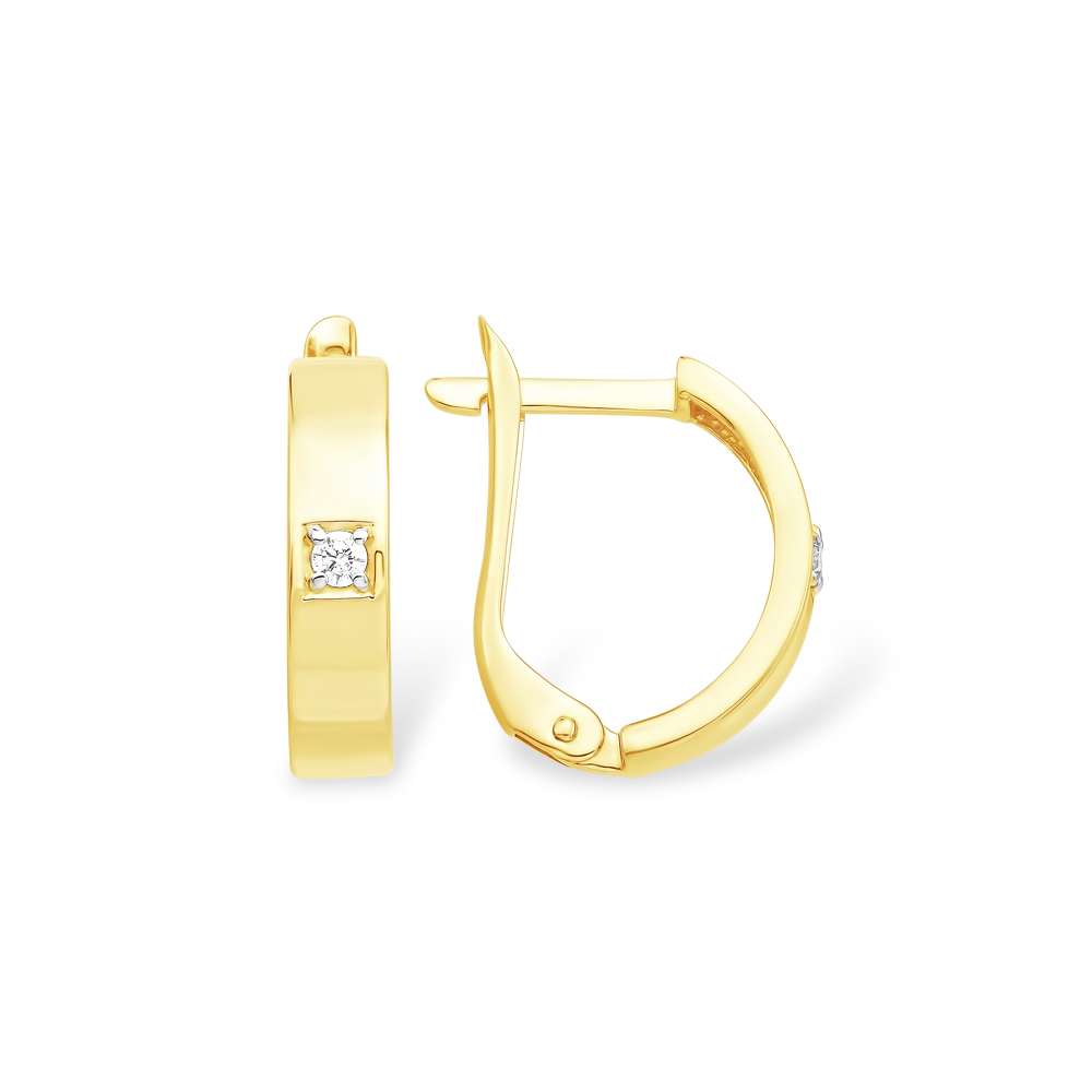 Серьги из золота 585 пробы
