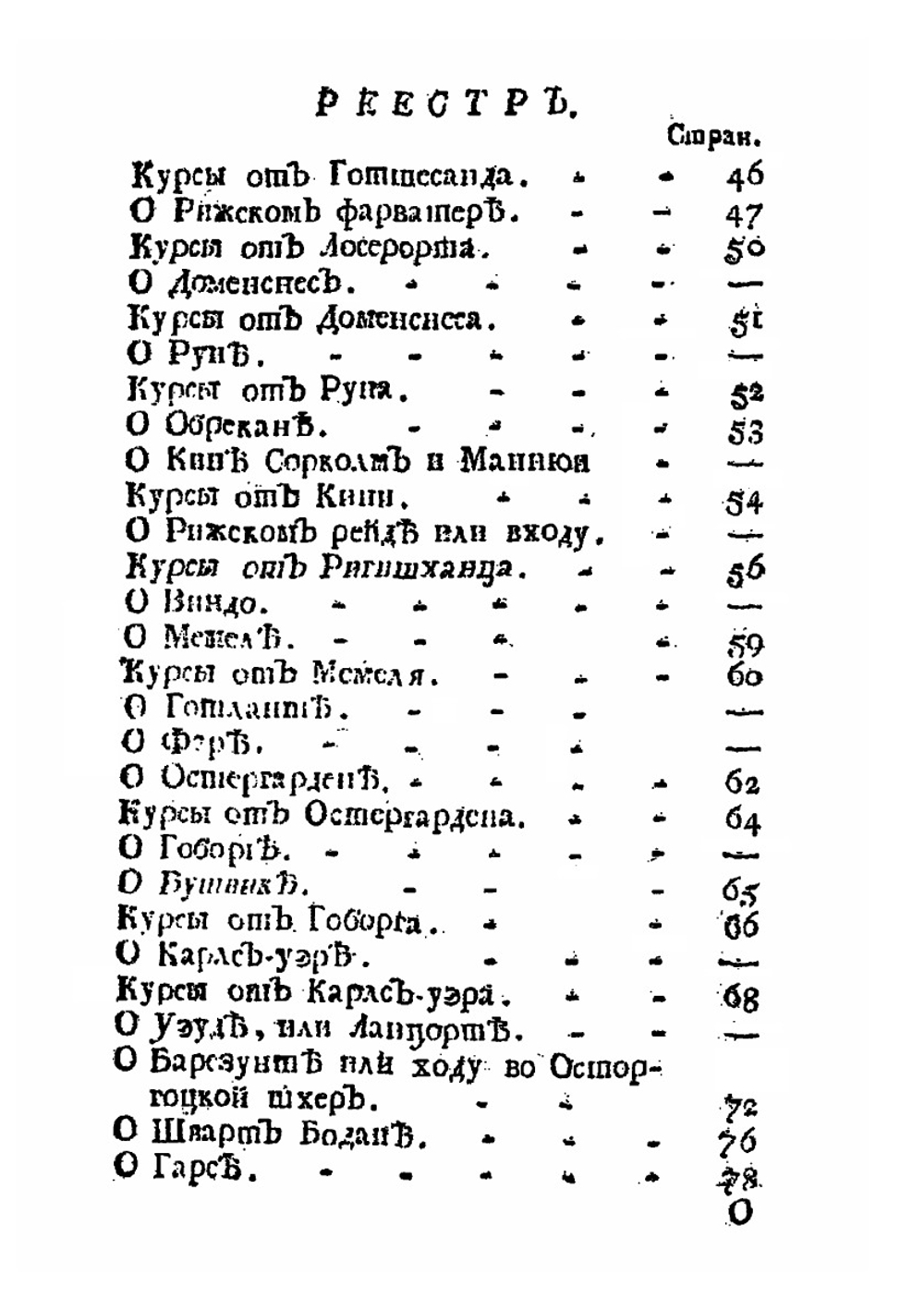 Книга морская показующая правдивое мореплавание на Балтийском море | И. Монсон