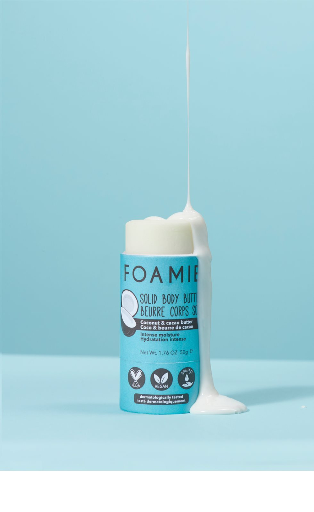 Foamie Shake Your Coconuts Solid Body Butter - масло для тела в кубике /   50  g  / GTIN 4063528013712