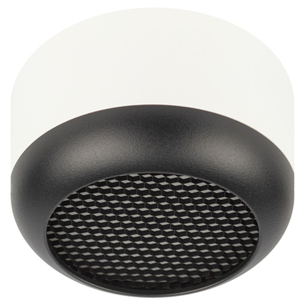 Светильник настенно-потолочный спот ЭРА OL56 WH/BK под лампу GX53 белый/черный IP20 | Накладные светильники