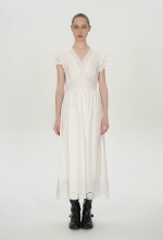 Платье, белый