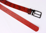 Ремень красный лофт