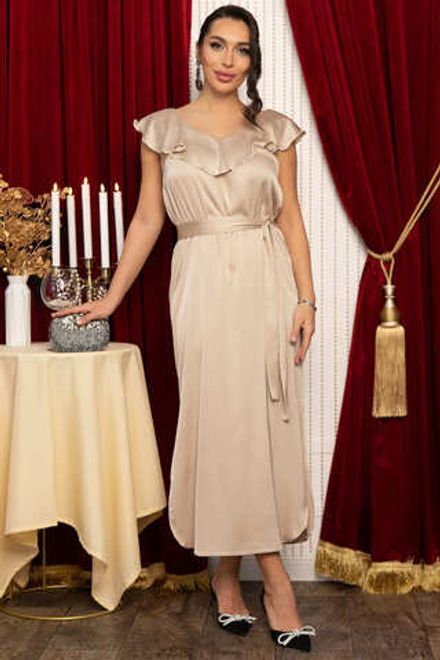 Платье Хелена (нежно-бежевое) П14691-4М LT Collection