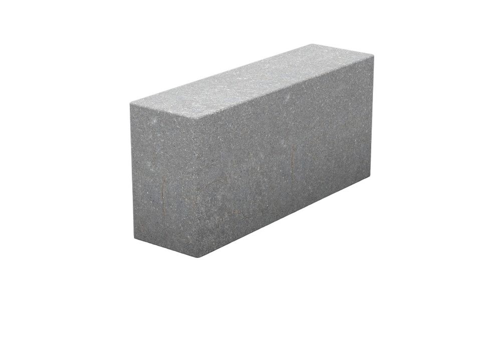 Блок пескоцементный перегородочный полнотелый 390х90х188