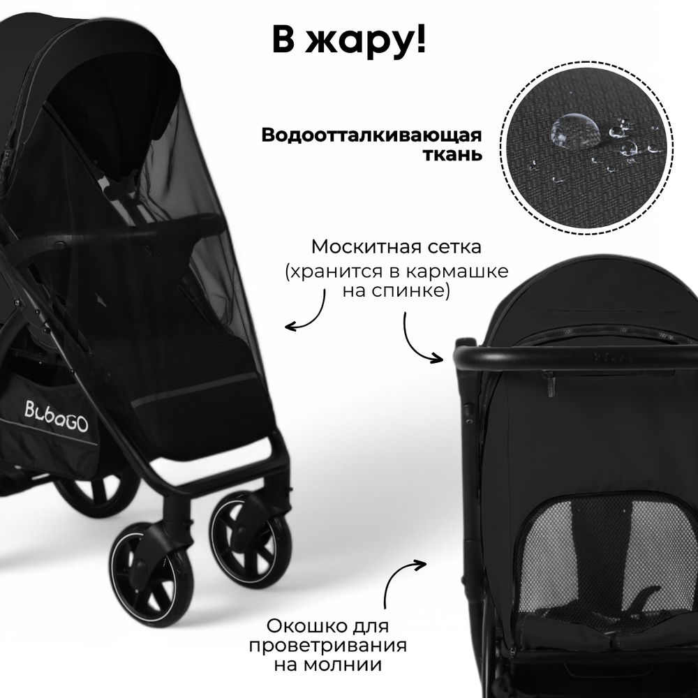 Прогулочная коляска BubaGO Cross City