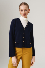 1900 Кардиган женский (синий)