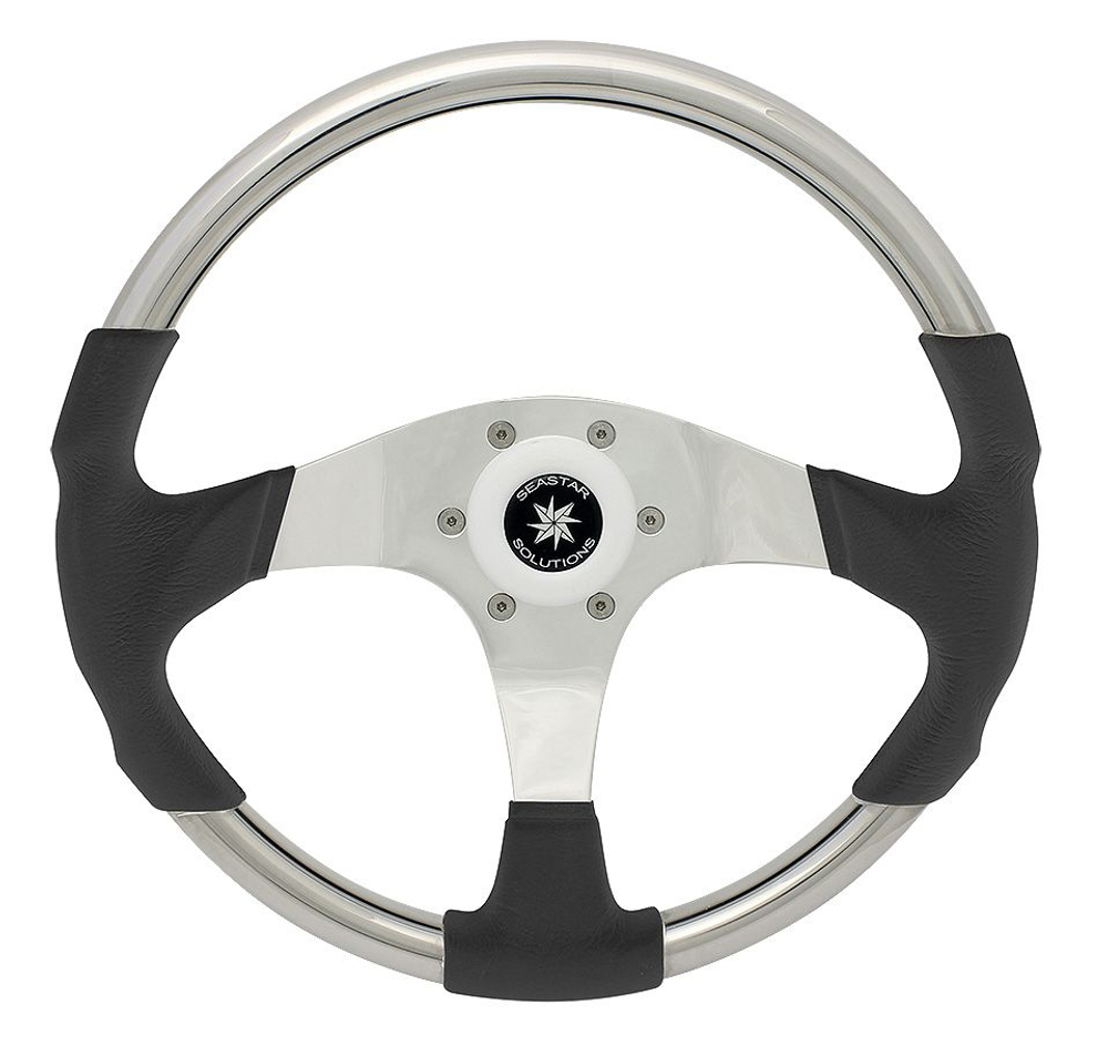 Рулевое колесо "Matrix", черный обод. (10016473)