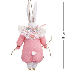 RK-808 Кукла подвесная «Зайка с сумочкой»