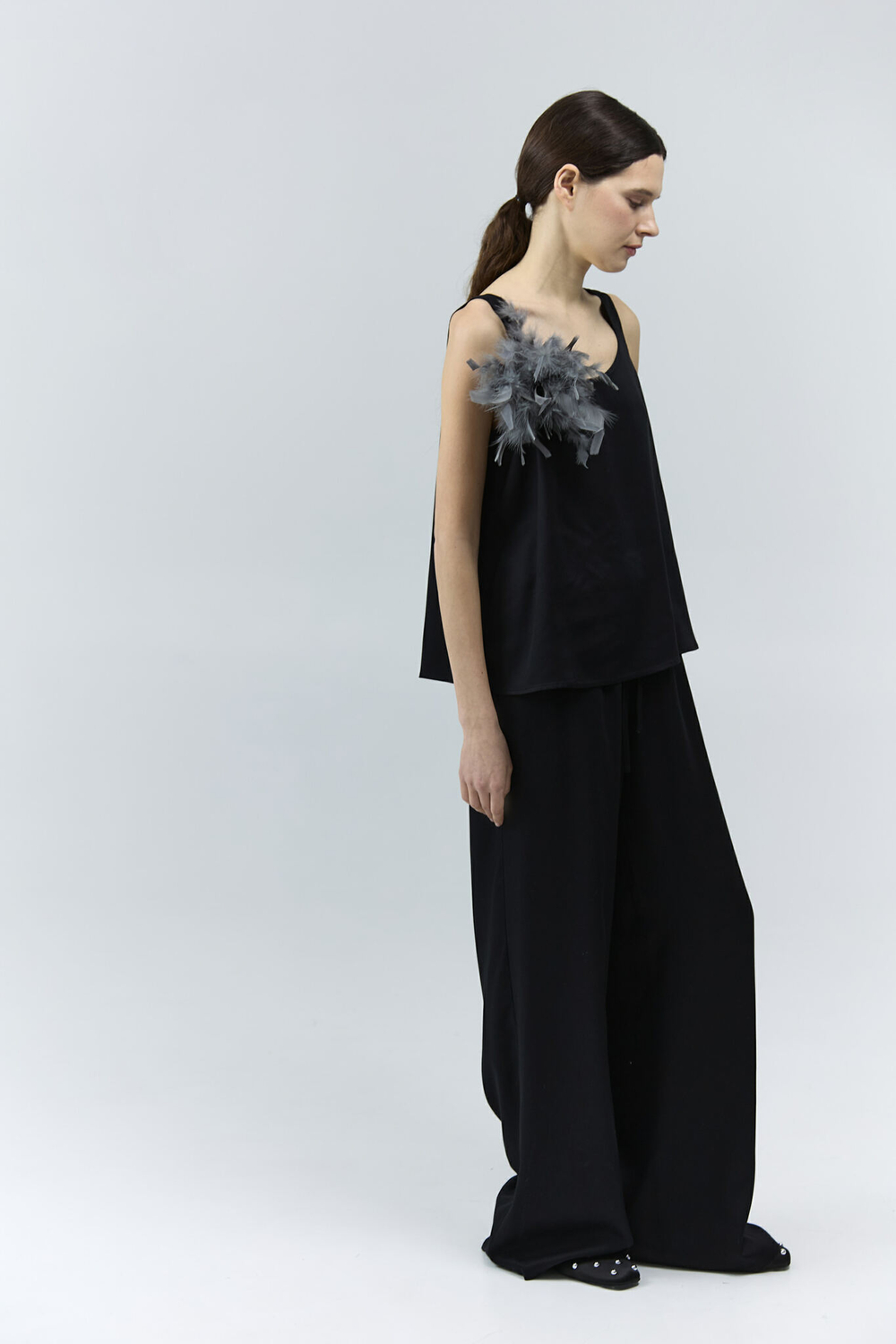 Брюки струящиеся