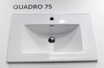 Раковина Sanita Luxe Quadro 75 см