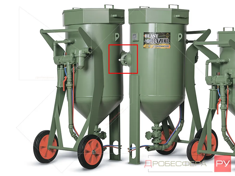 Сервисный узел для пескоструйного аппарата Contracor DBS арт. 10110932