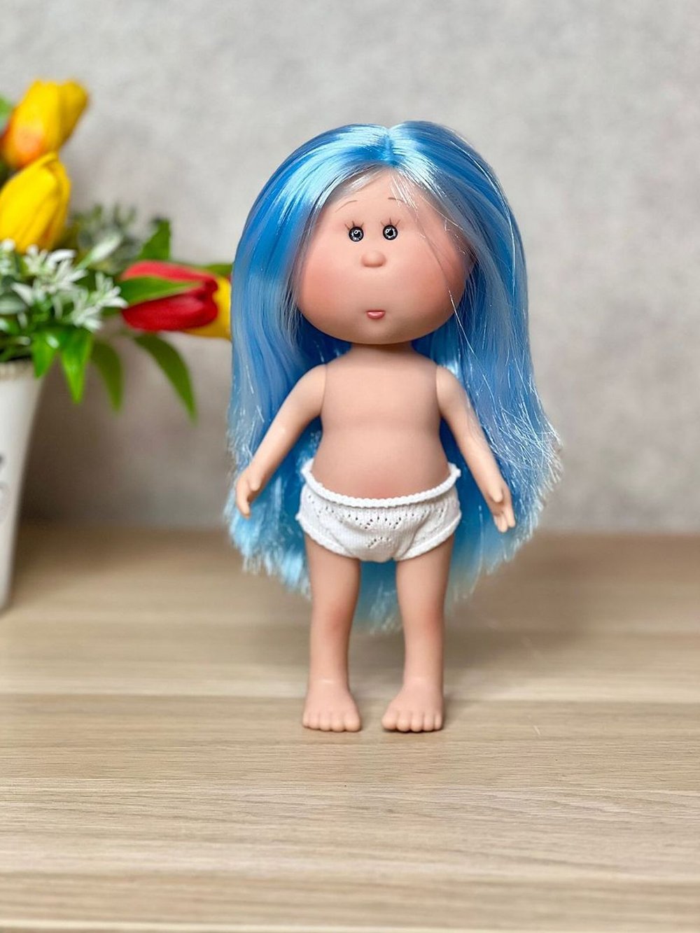 Кукла Nines виниловая 23см Little Mia без одежды (3199W21)