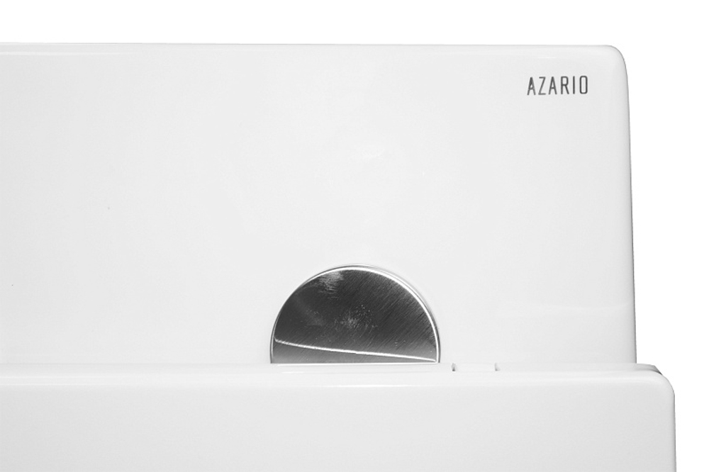 Унитаз приставной Azario Grado 365х570х410 безободковый, смыв "Торнадо", в комплекте с быстросъемным сидением микролифт (AZ-2141D-UQ1)