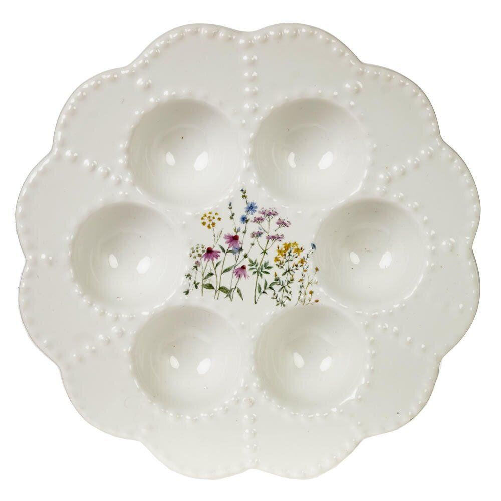 GAEM Тарелка для 6-ти яиц, L21 W21 H3,5 см