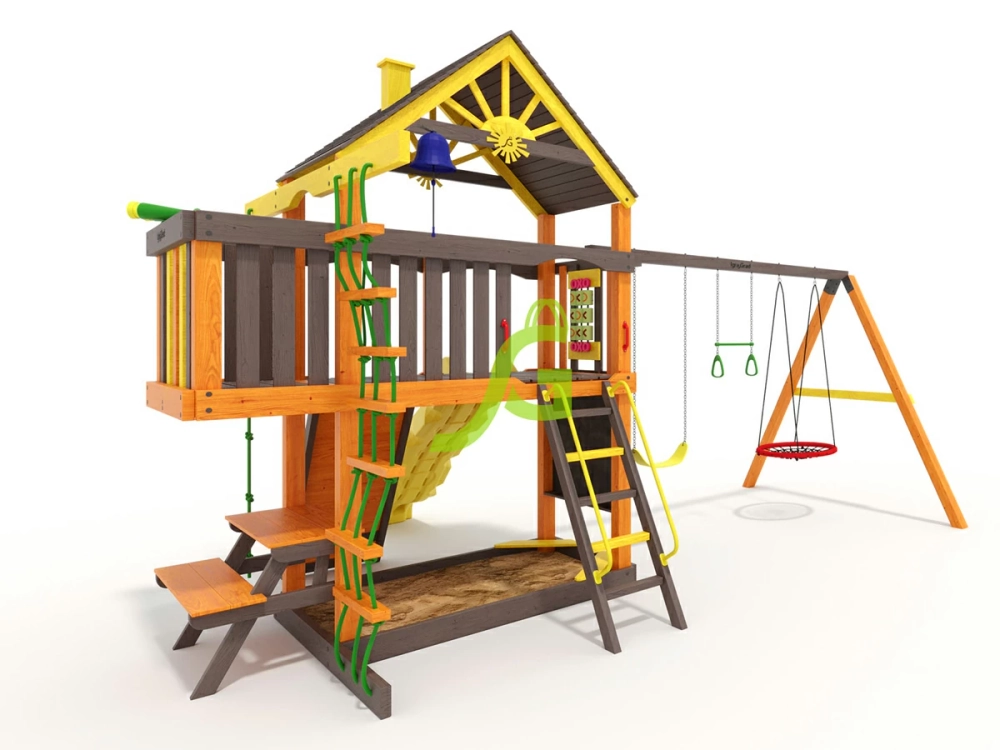 Детская площадка Шато (Дерево) (мод.2)