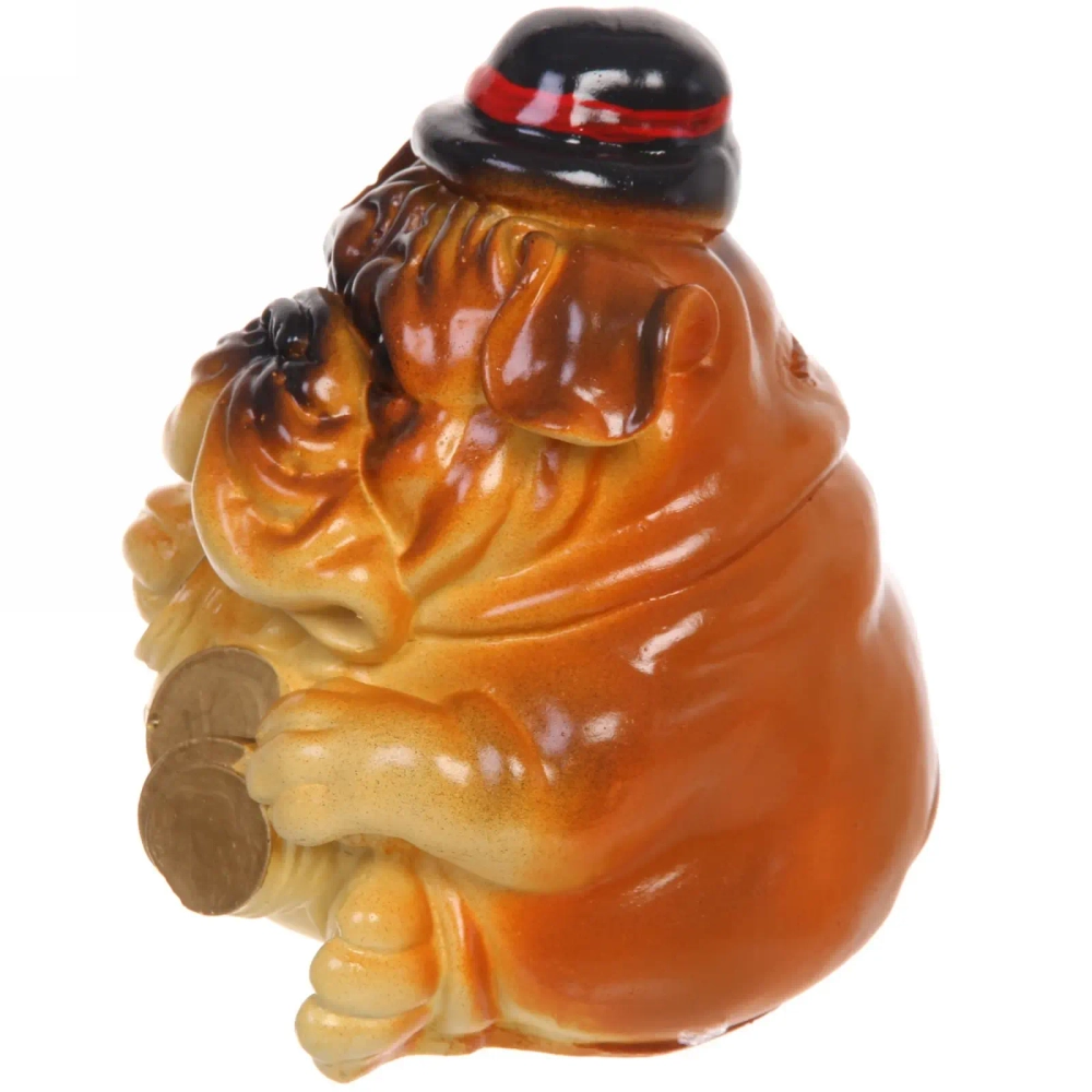 Копилка из гипса «Банкир» 14см