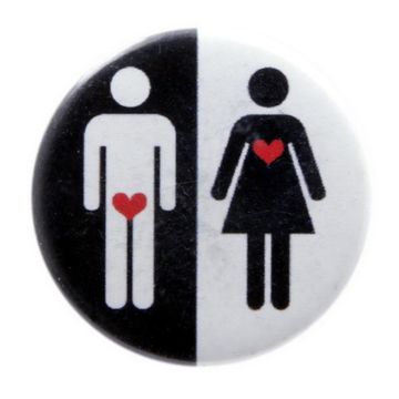 Значок Love ( Men and Women ) (088)