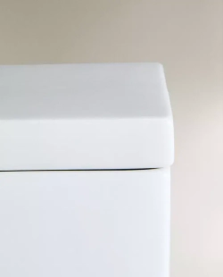 ZARA HOME ФАЯНСОВАЯ БАНКА ДЛЯ ХРАНЕНИЯ, БЕЛЫЙ