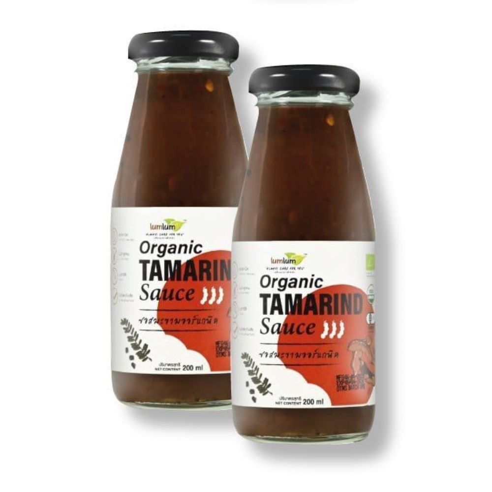 Органический соус из тамаринда Lum Lum Organic Tamarind Sauce, 200 г, 2 шт