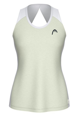 Топ теннисный Head Play Tech Tank - citrus green