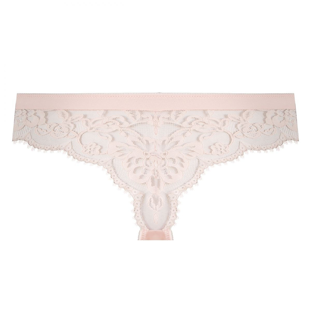 Трусики-бразилиана Carla (Размер: M) (Цвет: пудровый)