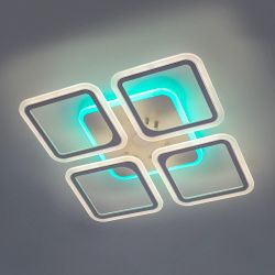 Citilux Марсель Смарт CL232A140E RGB Умная люстра Белая