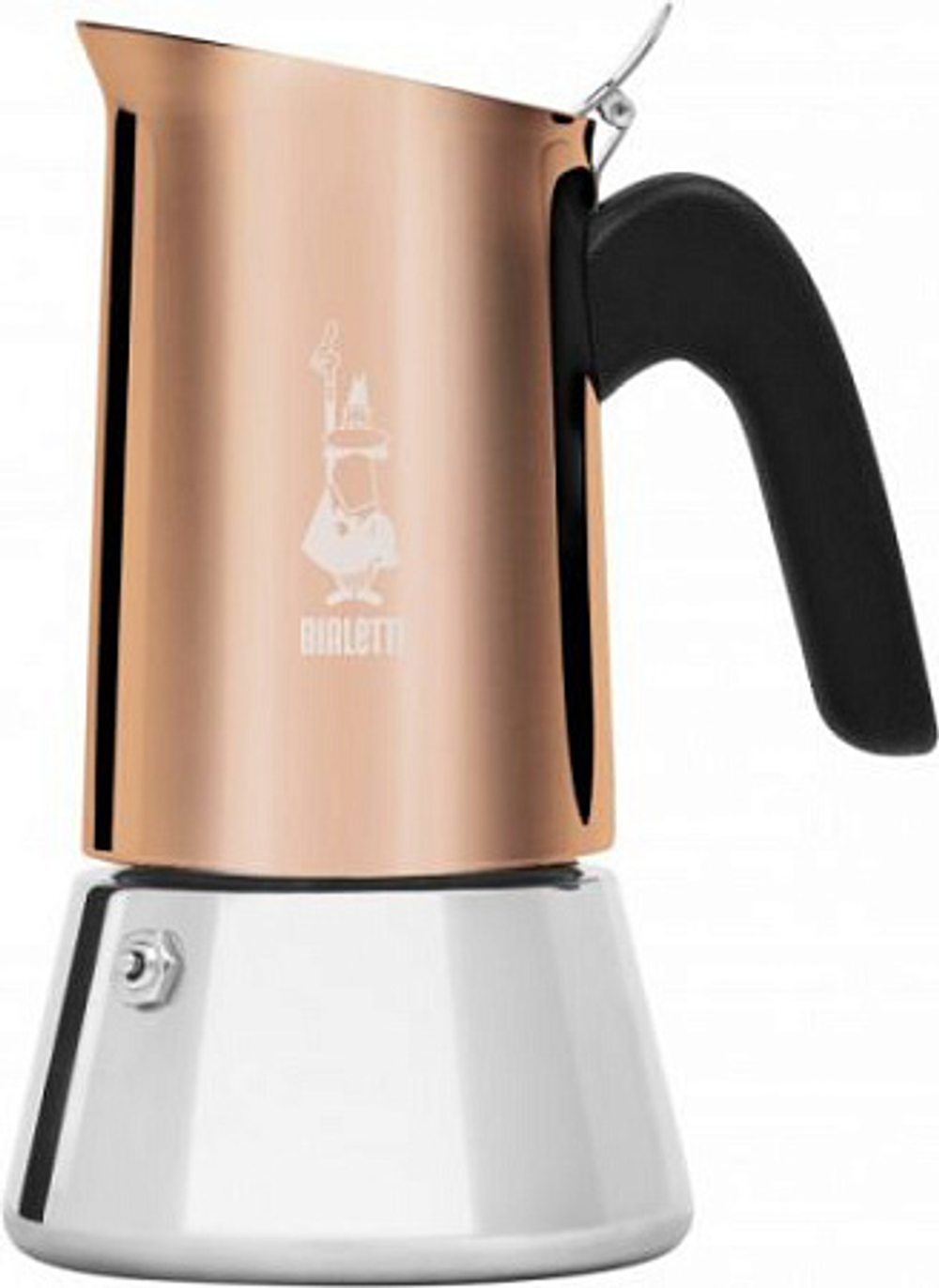 Гейзерная кофеварка Bialetti New Venus Rame Induzione 6 порций 7285