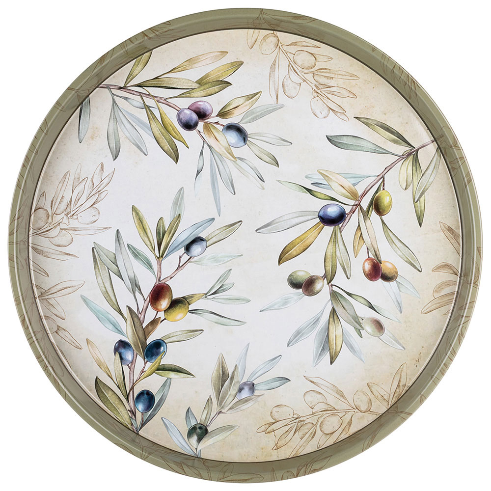 Поднос сервировочный 33*2,1см Agness, 898-251