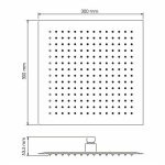 Душевая система WasserKRAFT Sauer A7148.183.261.280.197.281 Thermo золото