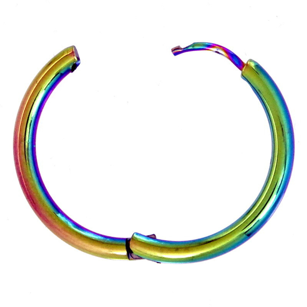 Серьга кольцо хамелеон (2,5*20) мм