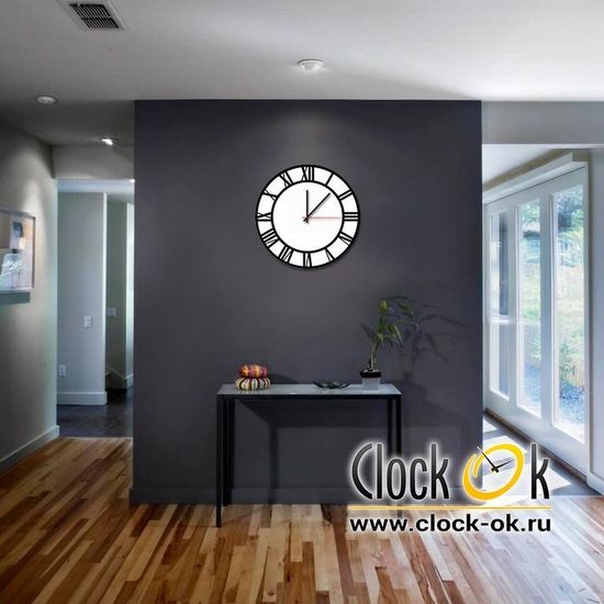 Настенные часы Скелетон 3D