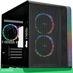 Корпус 1stPlayer VT6 без БП Black (VT6-BK-3F7)
