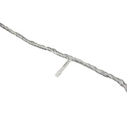 ULD-S2500-225-STК WHITE IP20 Гирлянда светодиодная. 25м. Соединяемая. 225 светодиодов. Белый свет. Провод прозрачный. ТМ Uniel